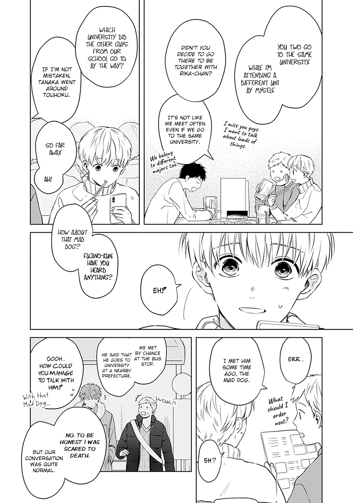 Eyes Speak More Love Than The Mouth - Chapter 4.5