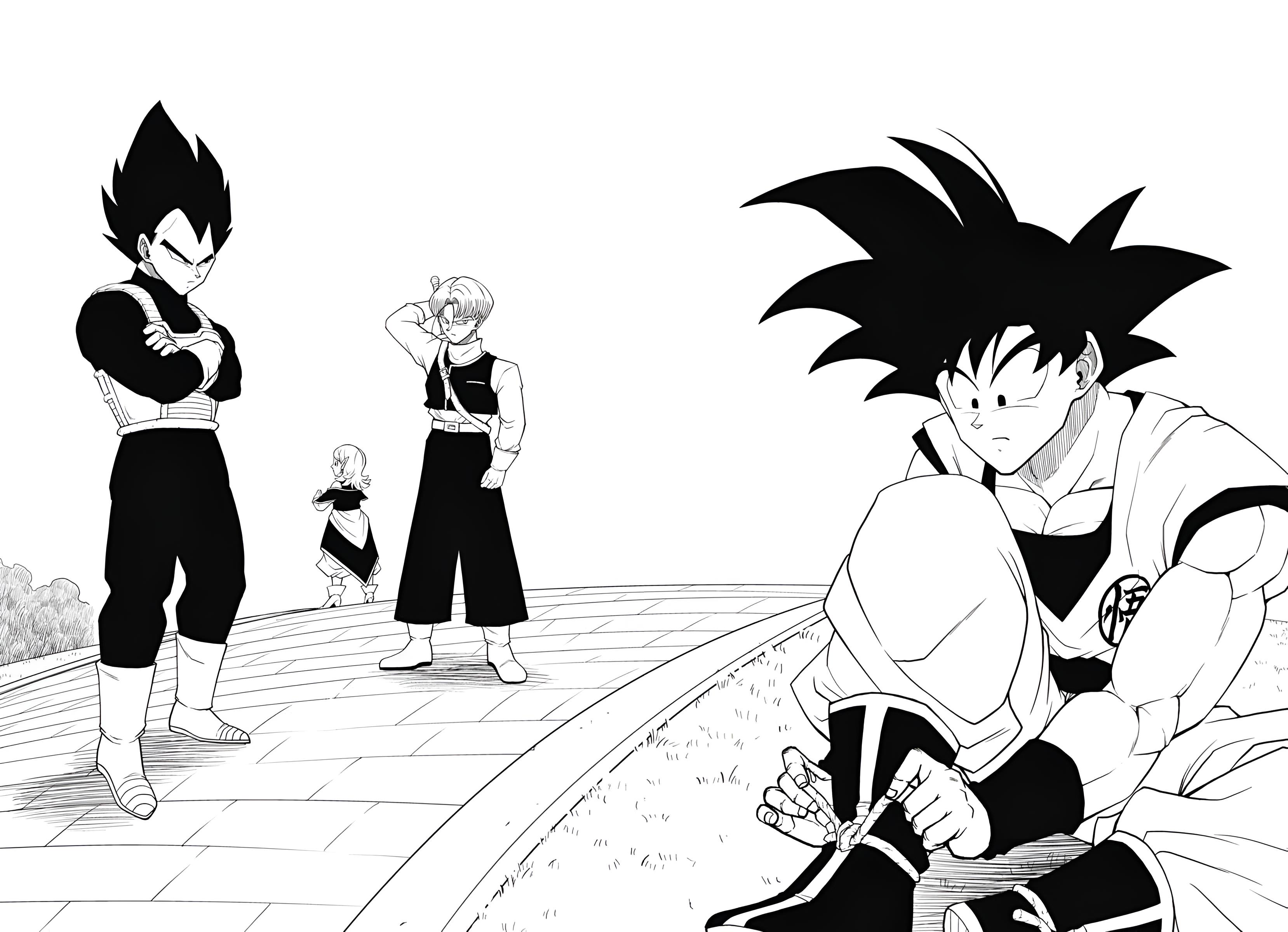 Super Dragon Ball Heroes: Meteor Mission! - Vol.1 Chapter 1: The Three Saiyans Gather To Defeat A New Evil...!!!