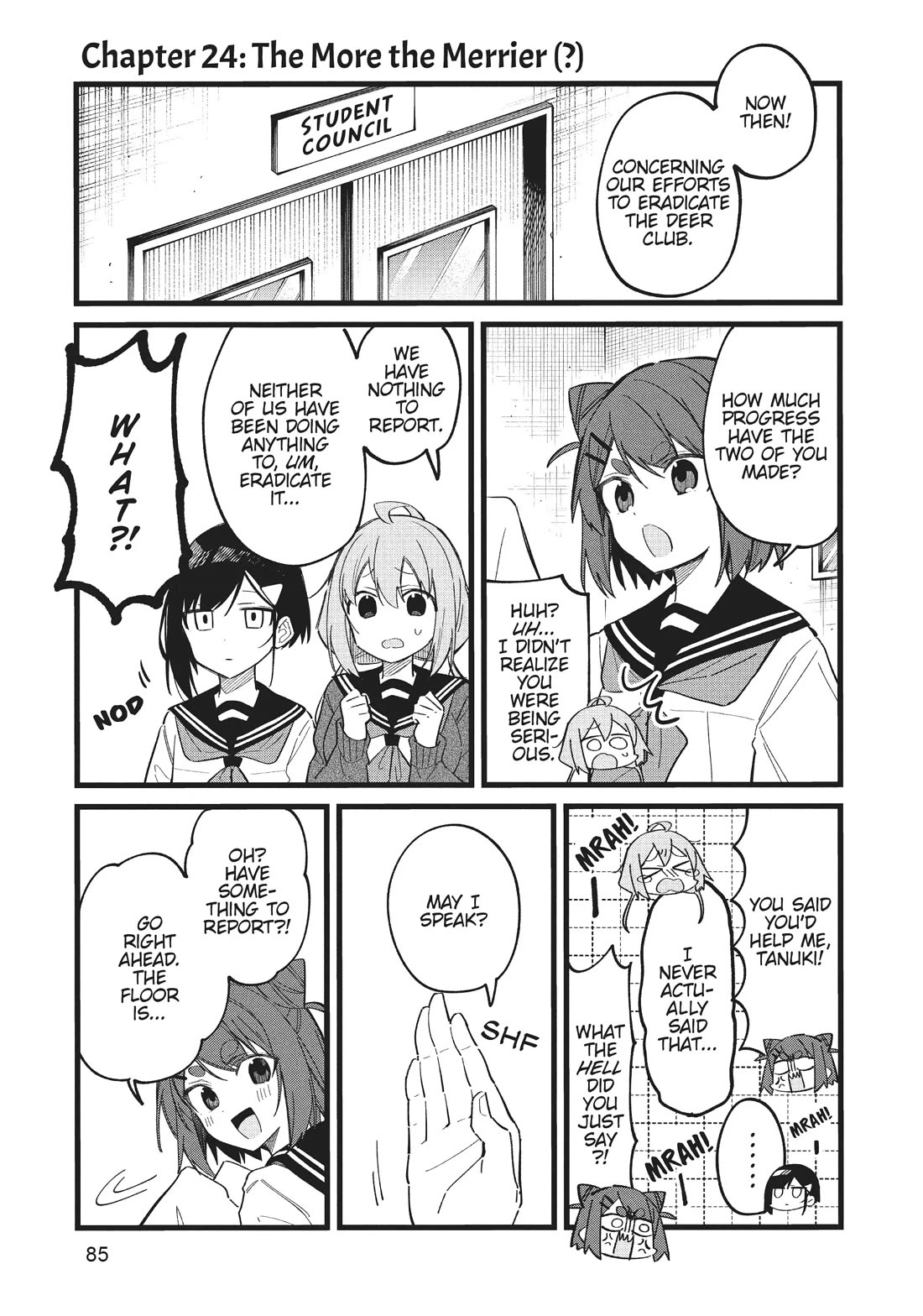 Shikanoko Nokonoko Koshitantan - Chapter 24