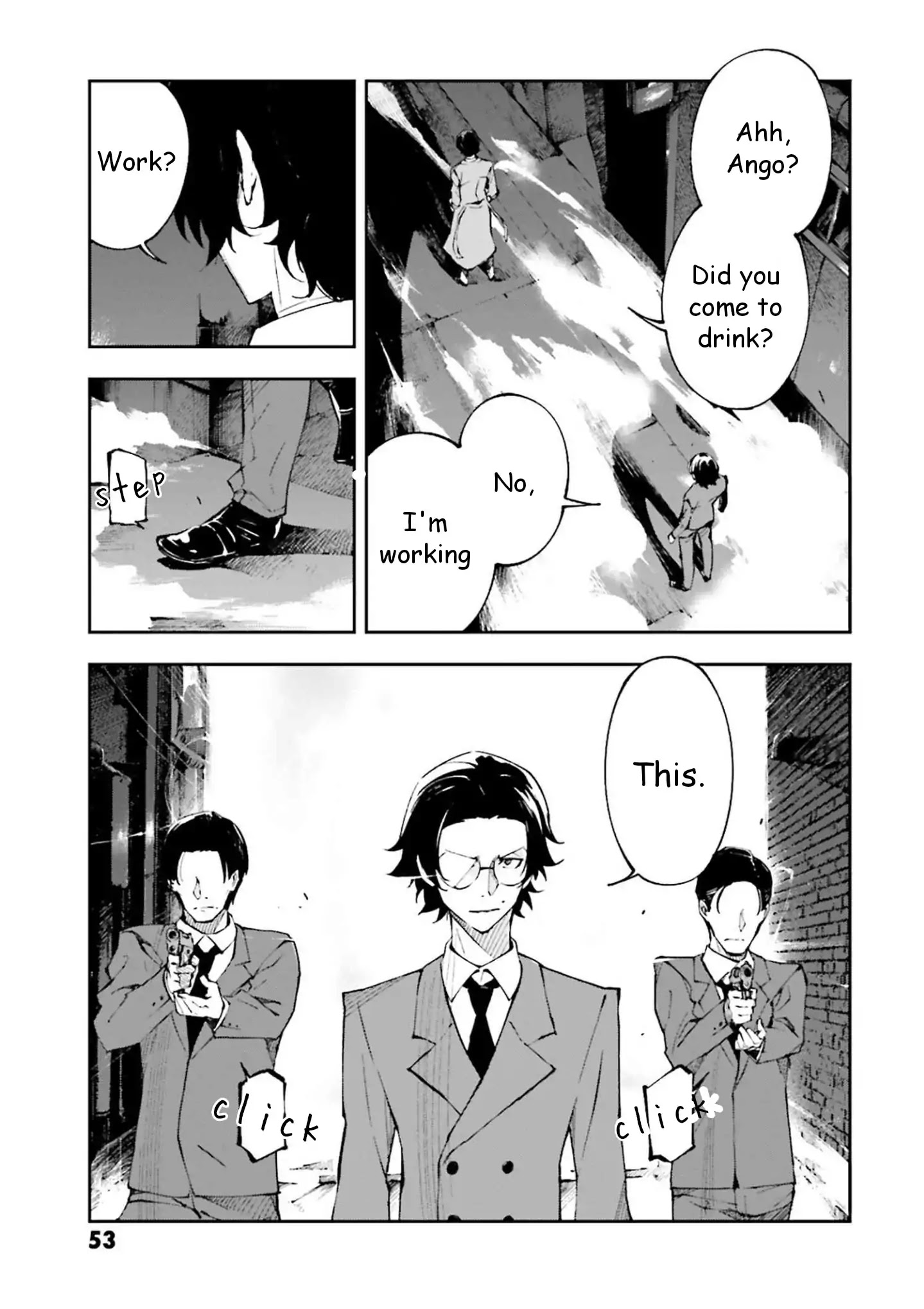 Bungou Stray Dogs: Dead Apple - Chapter 1.5