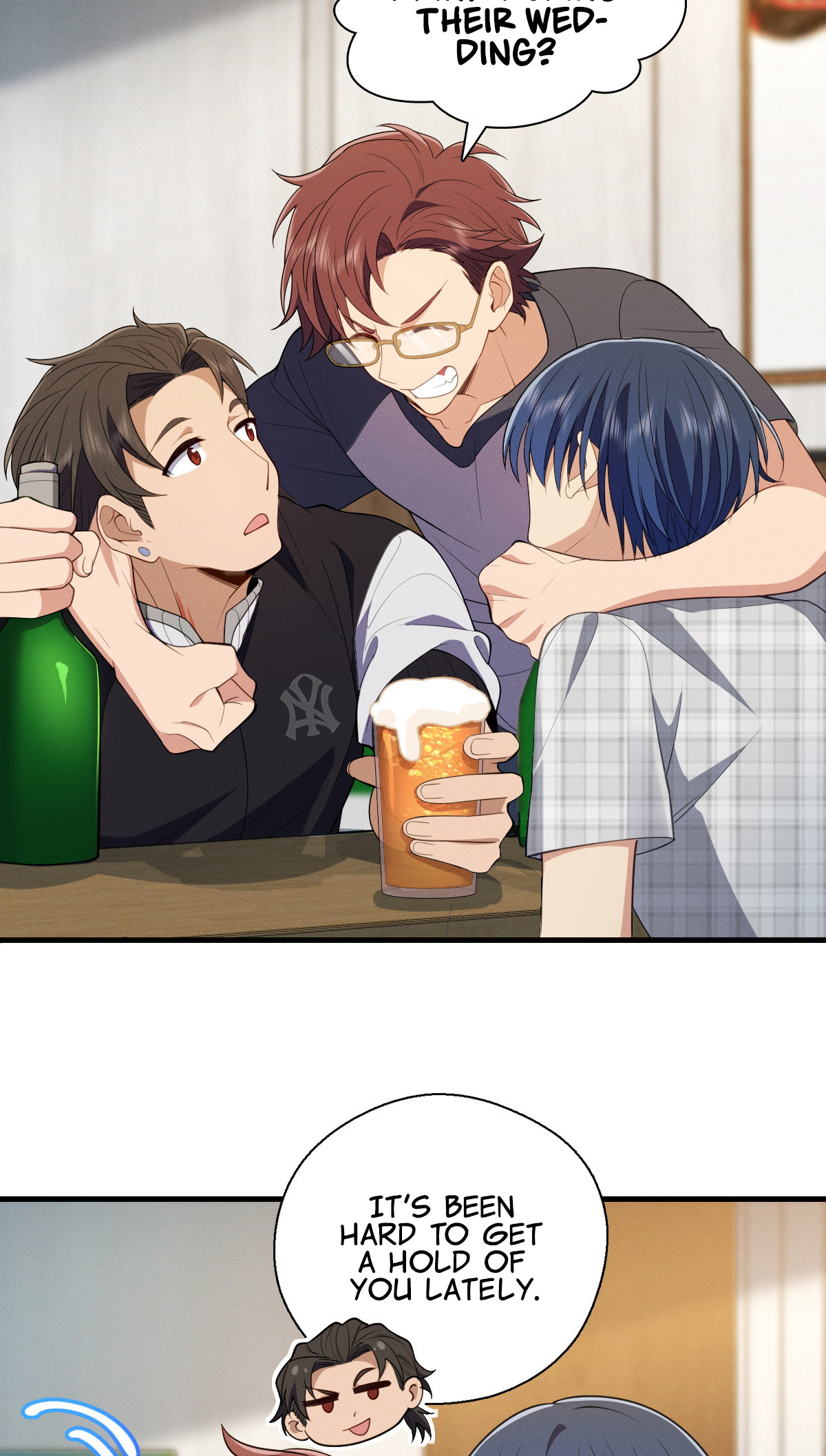 Please Behave, My Wife - Chapter 64: The Three Of Us, Bottoms Up!