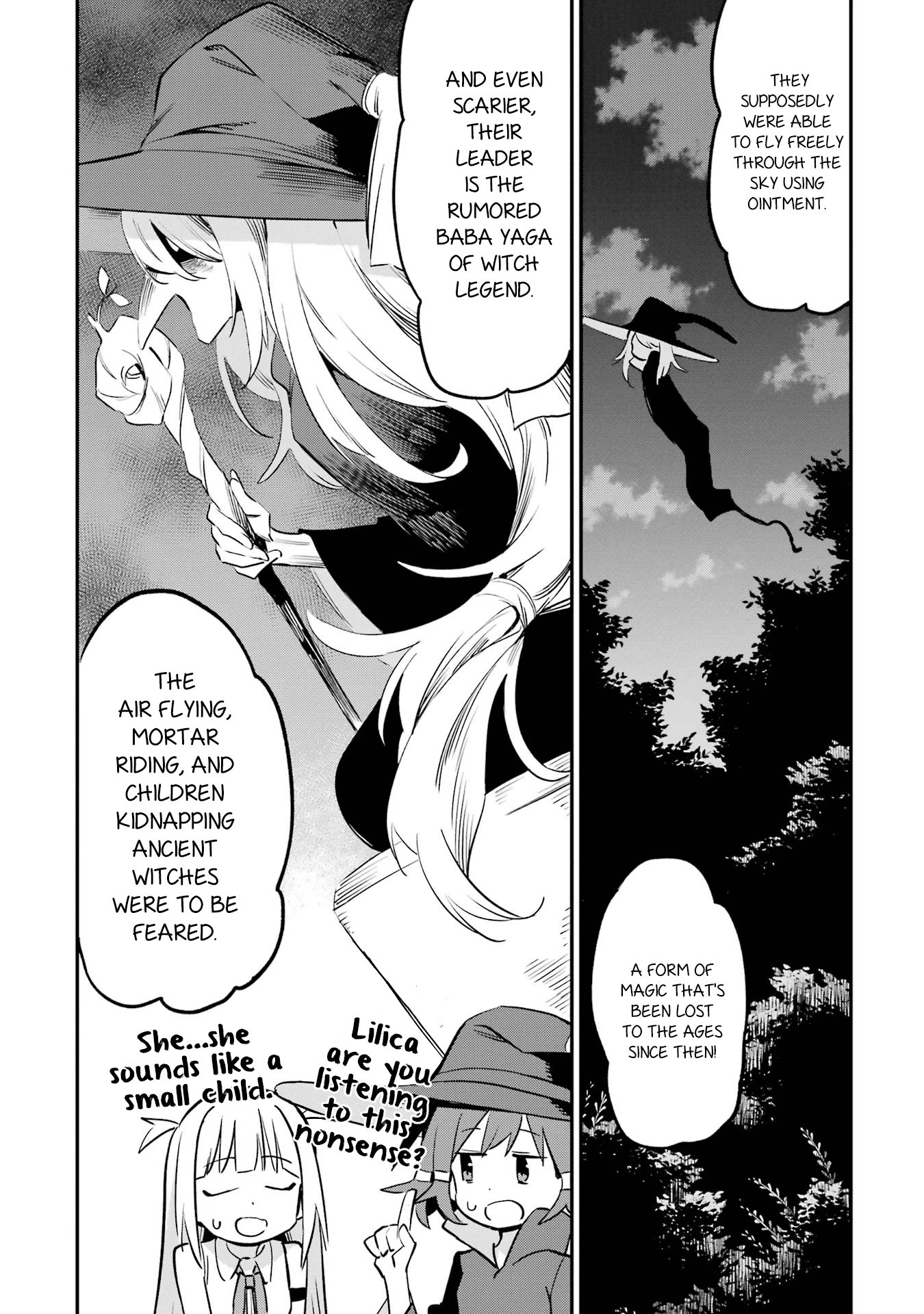 A Witch's Life In A Six-Tatami Room - Chapter 22: A Genuine Ancient Witch...!?