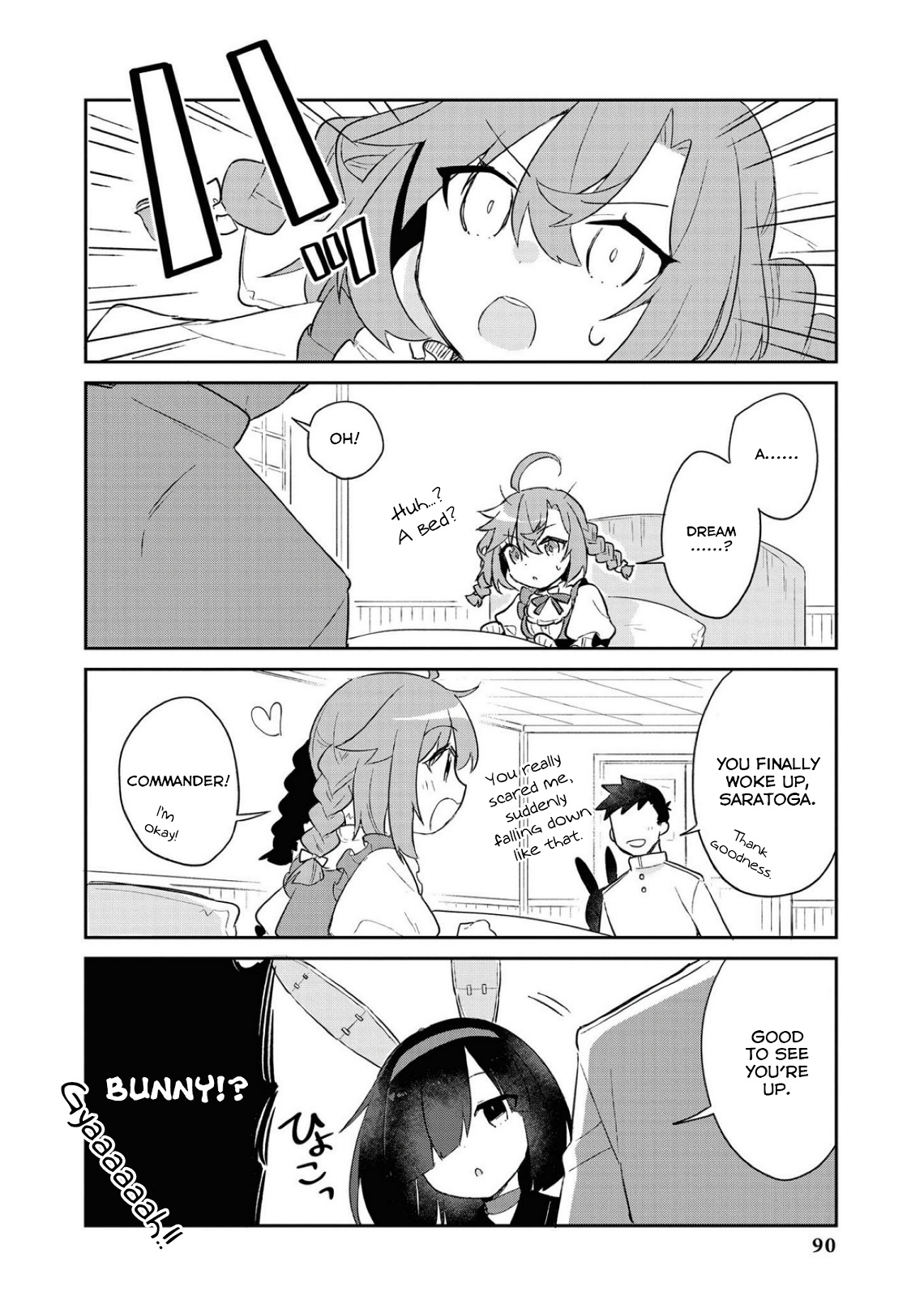 Azur Lane Comic Anthology Breaking!! - Vol.5 Chapter 64: Saratoga In Wonderland