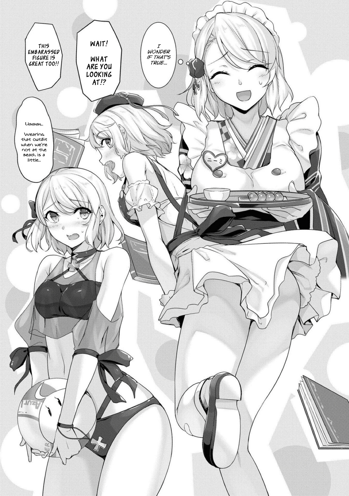 Azur Lane Comic Anthology Breaking!! - Vol.4 Chapter 48: Making Progress With Niimi-Chan