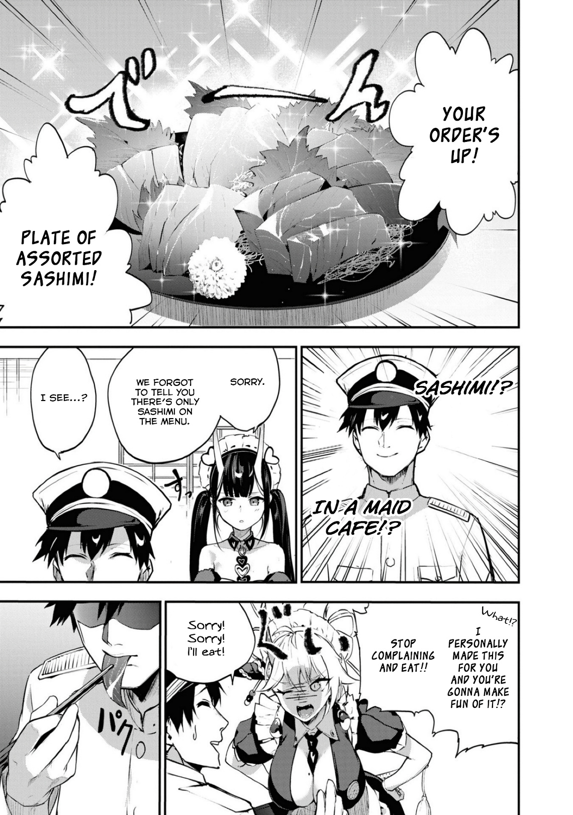 Azur Lane Comic Anthology Breaking!! - Vol.8 Chapter 101: Your Maid Order's Up!