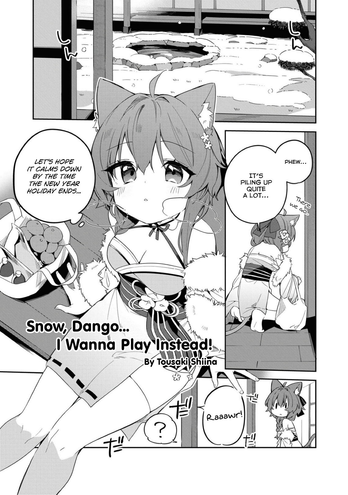 Azur Lane Comic Anthology Breaking!! - Vol.3 Chapter 32: Snow, Dango... I Wanna Play Instead!