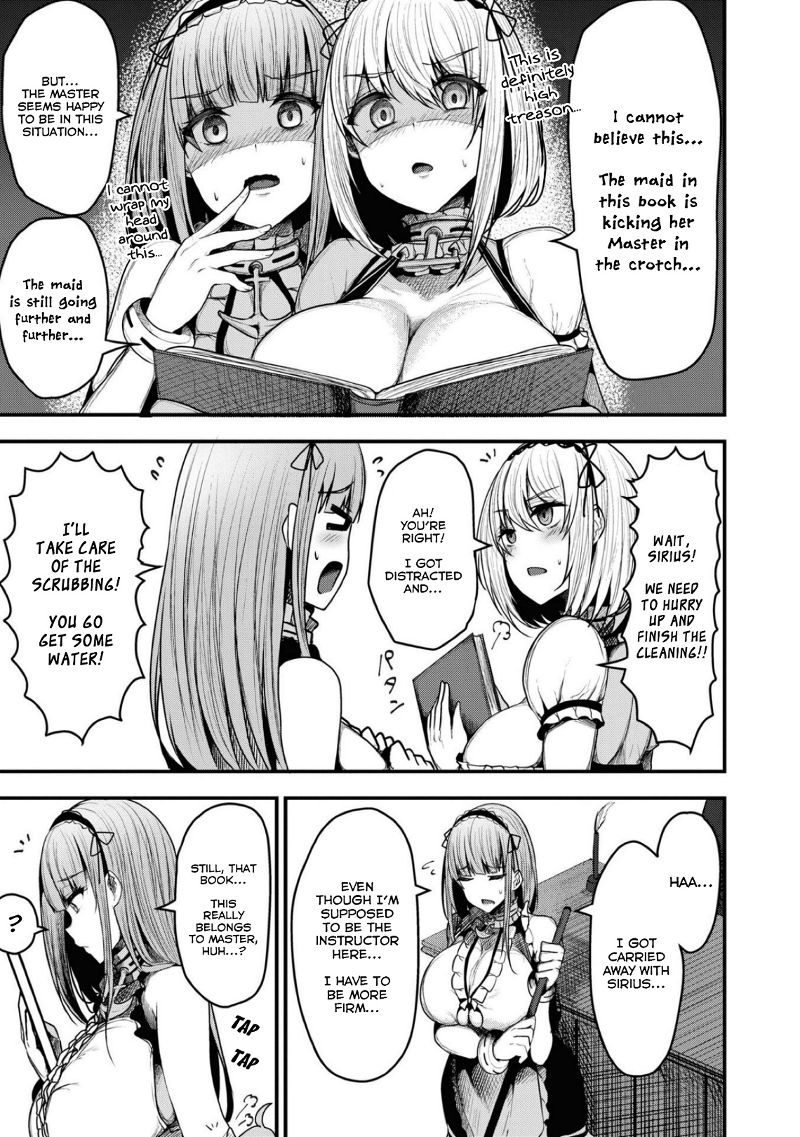 Azur Lane Comic Anthology Breaking!! - Vol.7 Chapter 93: Sirius's Maid Training