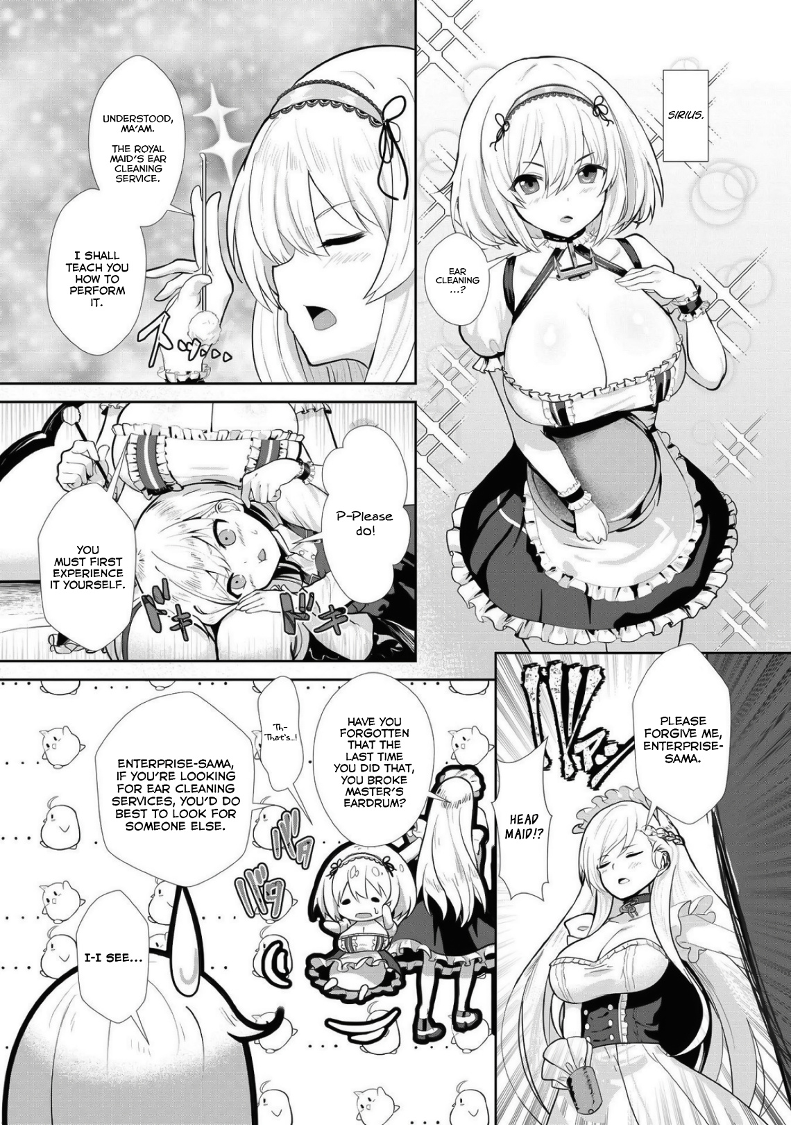 Azur Lane Comic Anthology Breaking!! - Vol.5 Chapter 66: The Hero Learns About Ear Cleaning