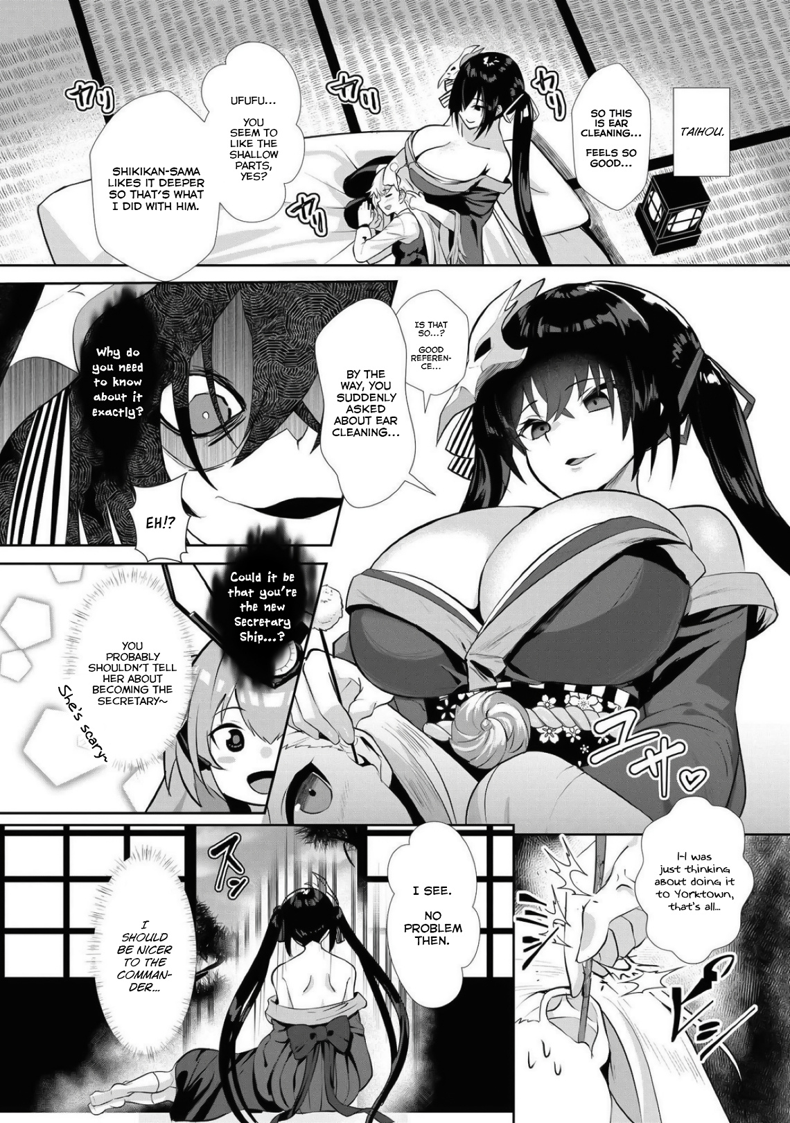 Azur Lane Comic Anthology Breaking!! - Vol.5 Chapter 66: The Hero Learns About Ear Cleaning