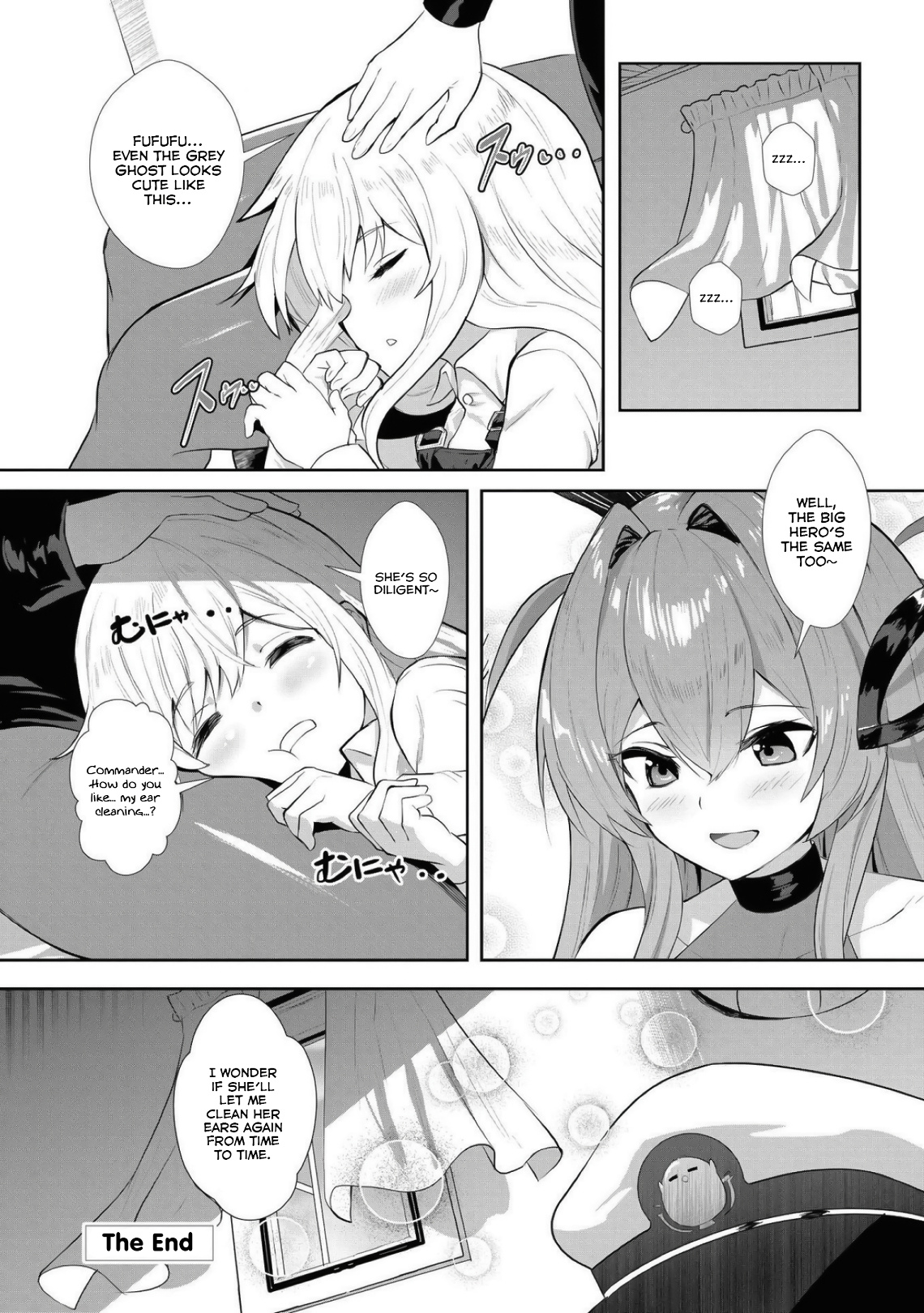 Azur Lane Comic Anthology Breaking!! - Vol.5 Chapter 66: The Hero Learns About Ear Cleaning