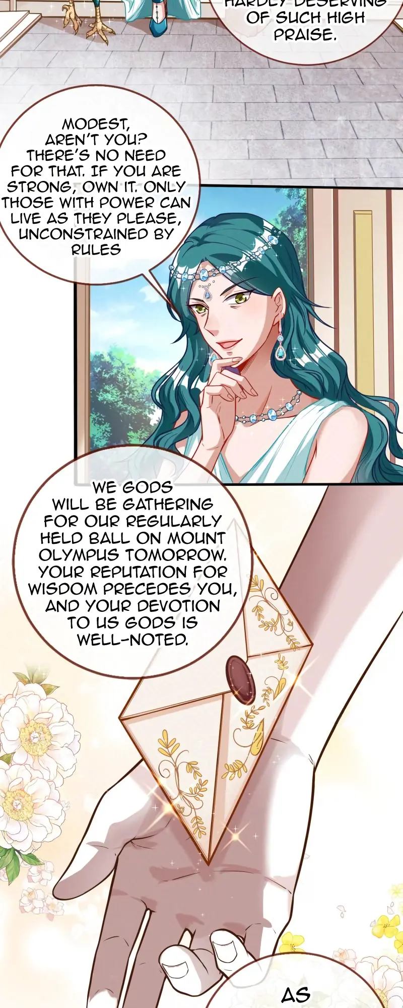 Cheating Men Must Die - Vol.20 Chapter 445: My Beloved Goddess - Her Royal Holiness’ Invitation