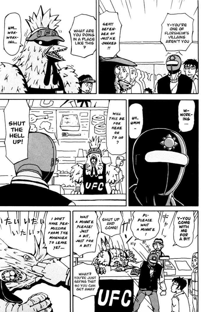 Tentai Senshi Sunred - Vol.1 Chapter 2 : Fear!! Hell S Banquet