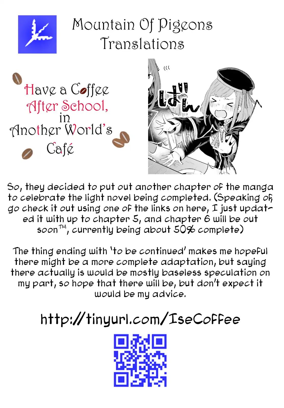 Have A Coffee After School, In Another World’s Café - Chapter 5: Fifth Cup