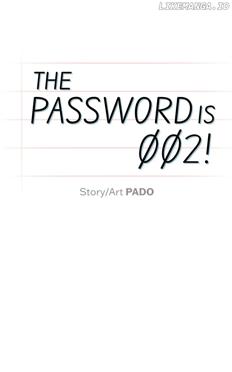 The Password Is 002! - Chapter 8