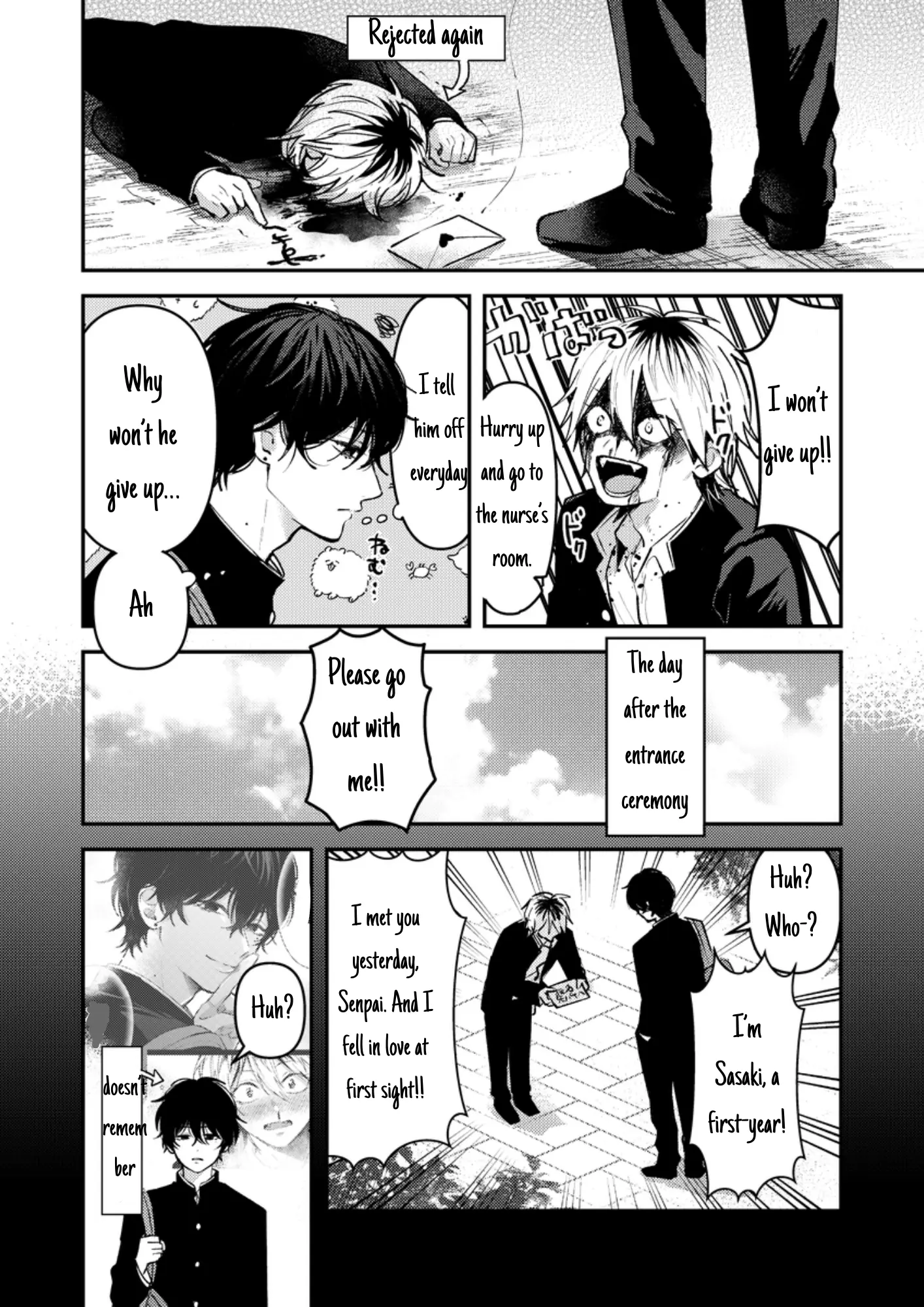 Dameo No Shiina-Senpai To Yabao No Sasaki-Kun - Chapter 6: It’s My Fault