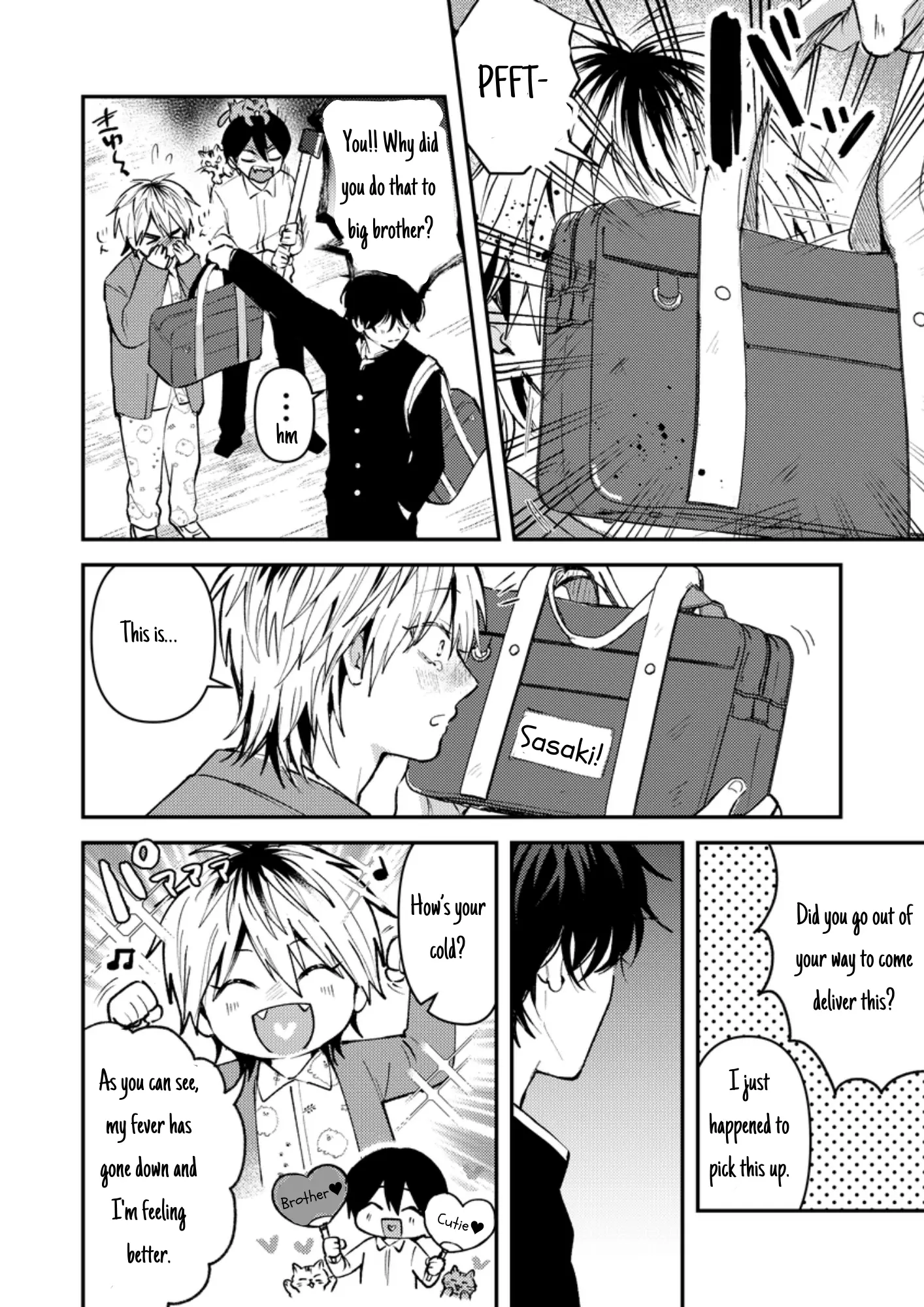 Dameo No Shiina-Senpai To Yabao No Sasaki-Kun - Chapter 12: Thumping Heart