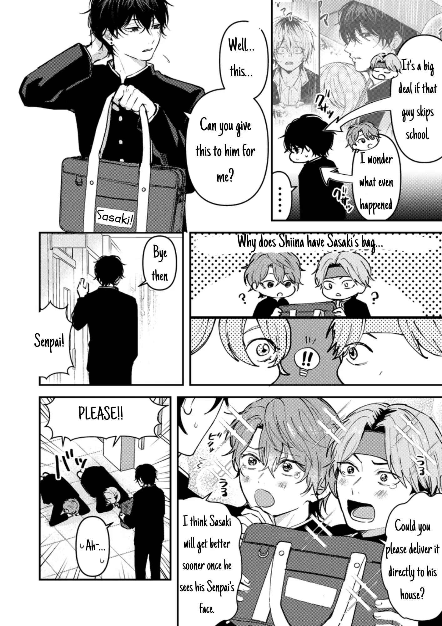 Dameo No Shiina-Senpai To Yabao No Sasaki-Kun - Chapter 9: What Should Shiina Do (2)