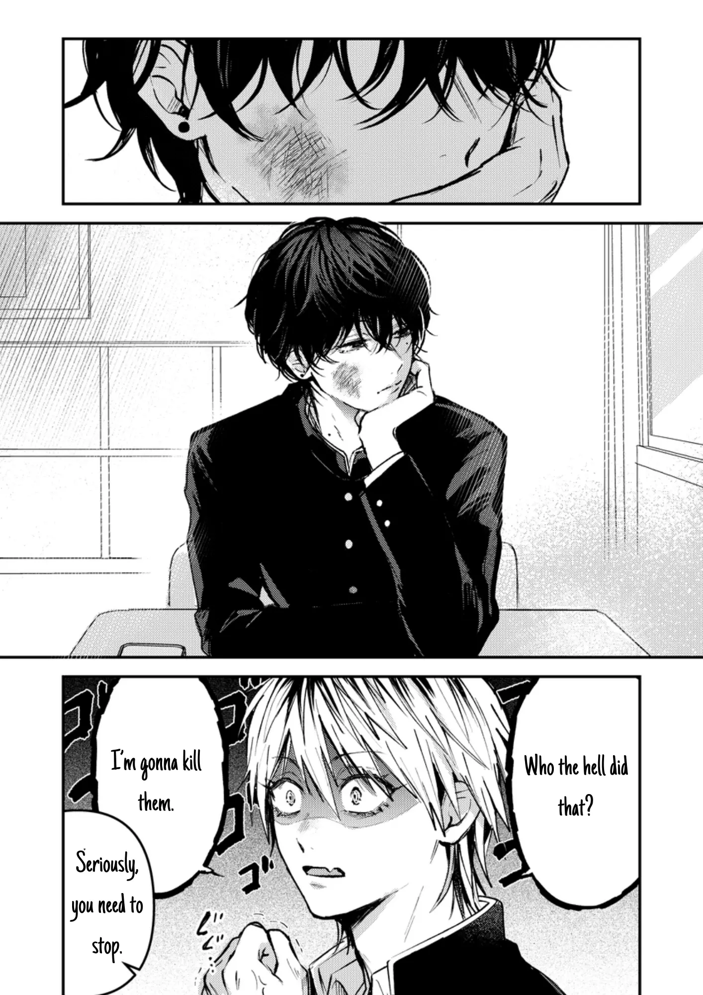 Dameo No Shiina-Senpai To Yabao No Sasaki-Kun - Chapter 4: The Locker Incident