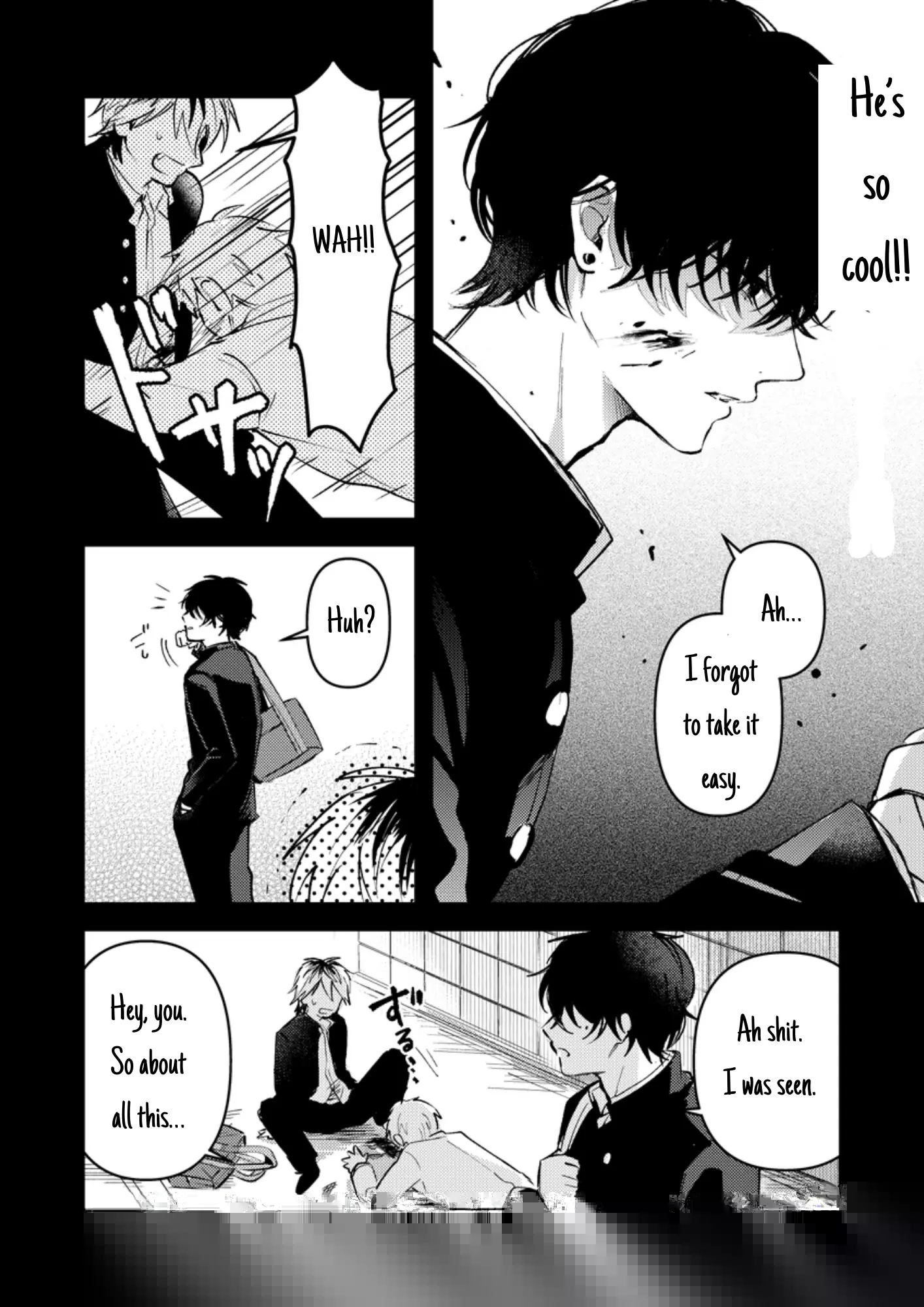 Dameo No Shiina-Senpai To Yabao No Sasaki-Kun - Chapter 5: How They Met