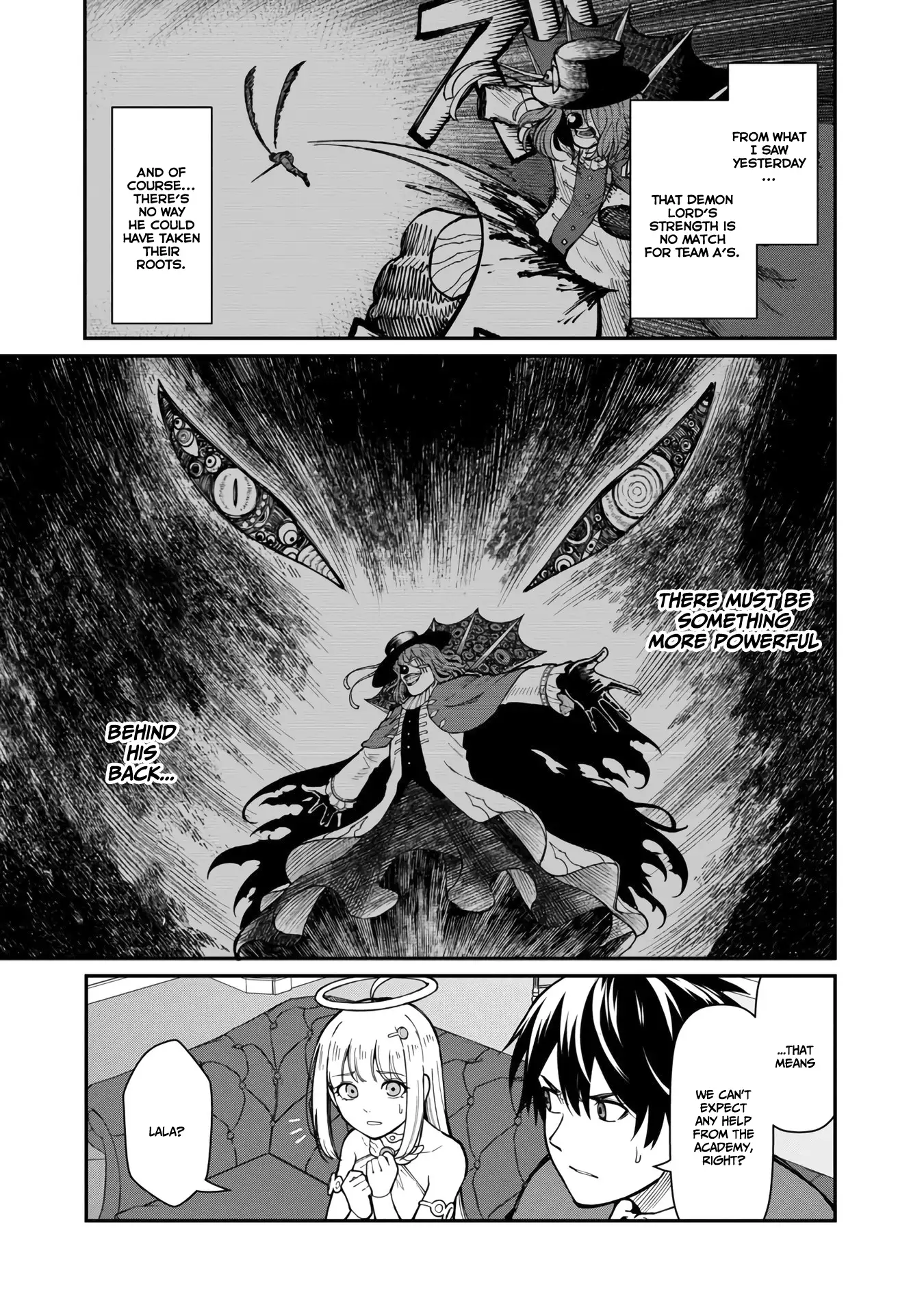 Saikyou no Maou ni Kitaerareta Yuusha Isekai Kikanshatati no Gakuen de Musou Suru - Chapter 12