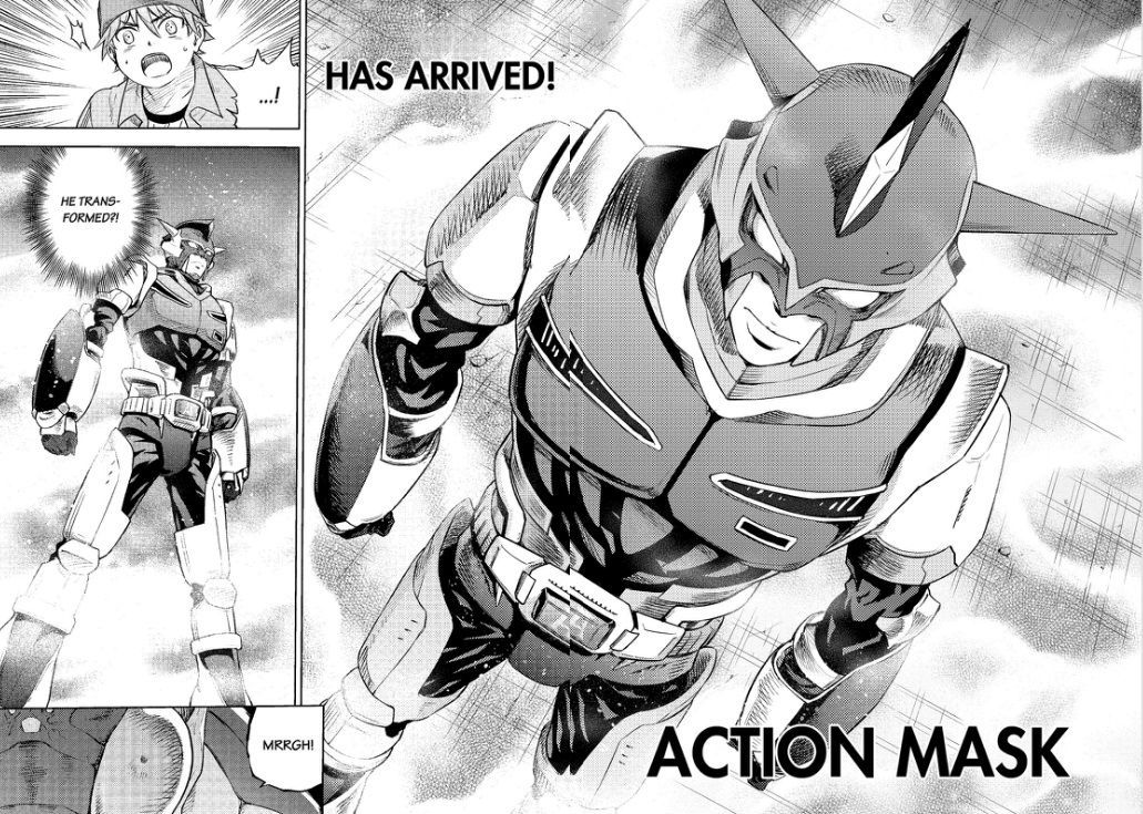 Action Kamen - Vol.1 Chapter 1 : The Fist That Does Not Fight