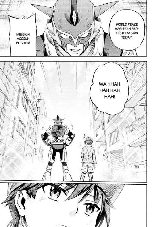 Action Kamen - Vol.1 Chapter 1 : The Fist That Does Not Fight