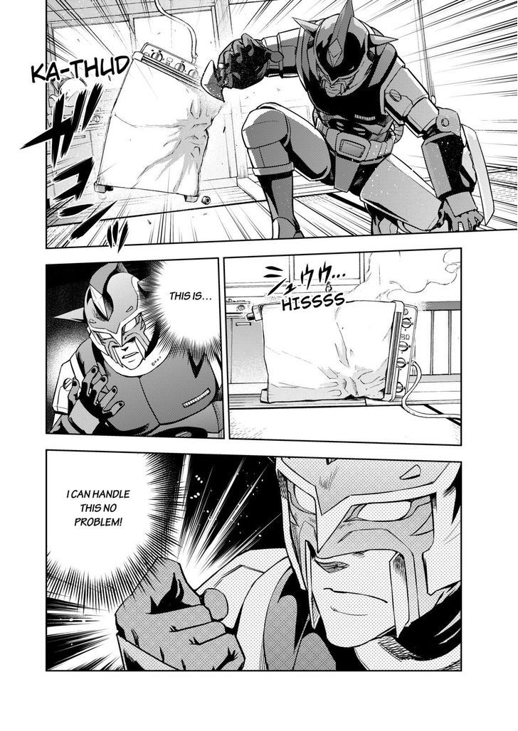 Action Kamen - Vol.1 Chapter 9 : The Monster Mask Outbreak Incident