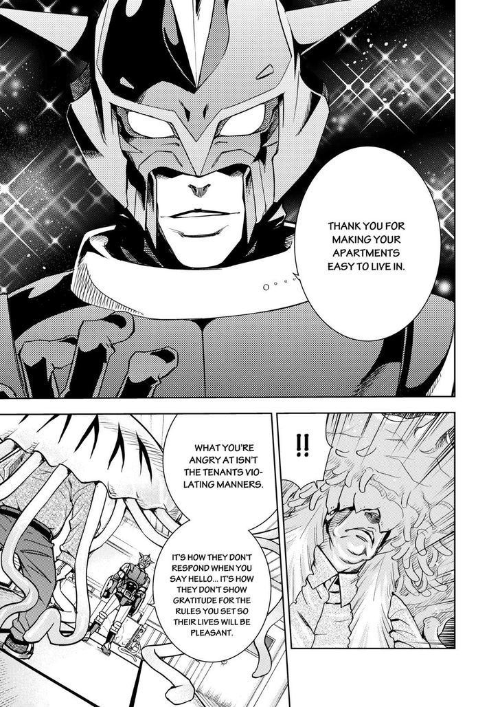 Action Kamen - Vol.1 Chapter 9 : The Monster Mask Outbreak Incident