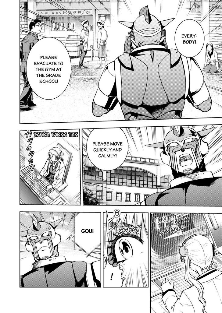 Action Kamen - Vol.1 Chapter 9 : The Monster Mask Outbreak Incident