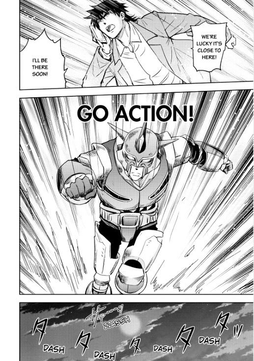 Action Kamen - Vol.1 Chapter 4 : The False Mask