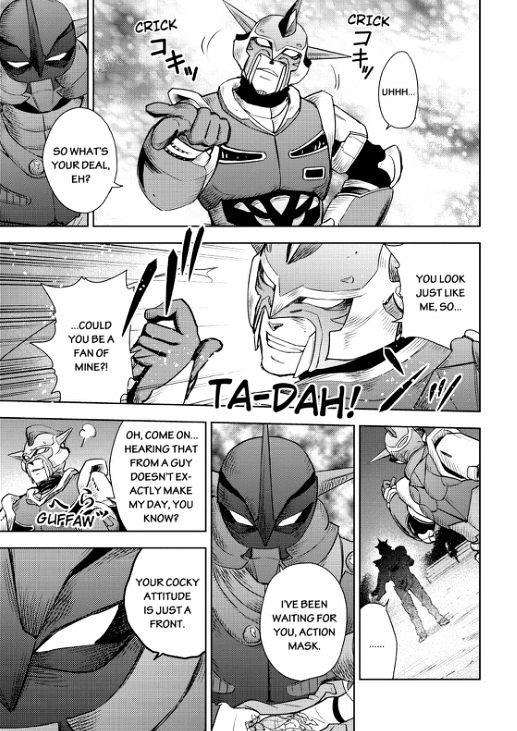 Action Kamen - Vol.1 Chapter 4 : The False Mask