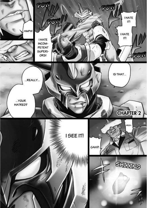 Action Kamen - Vol.1 Chapter 2 : A Black Flame