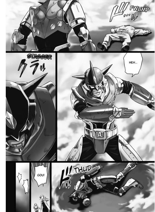 Action Kamen - Vol.1 Chapter 2 : A Black Flame