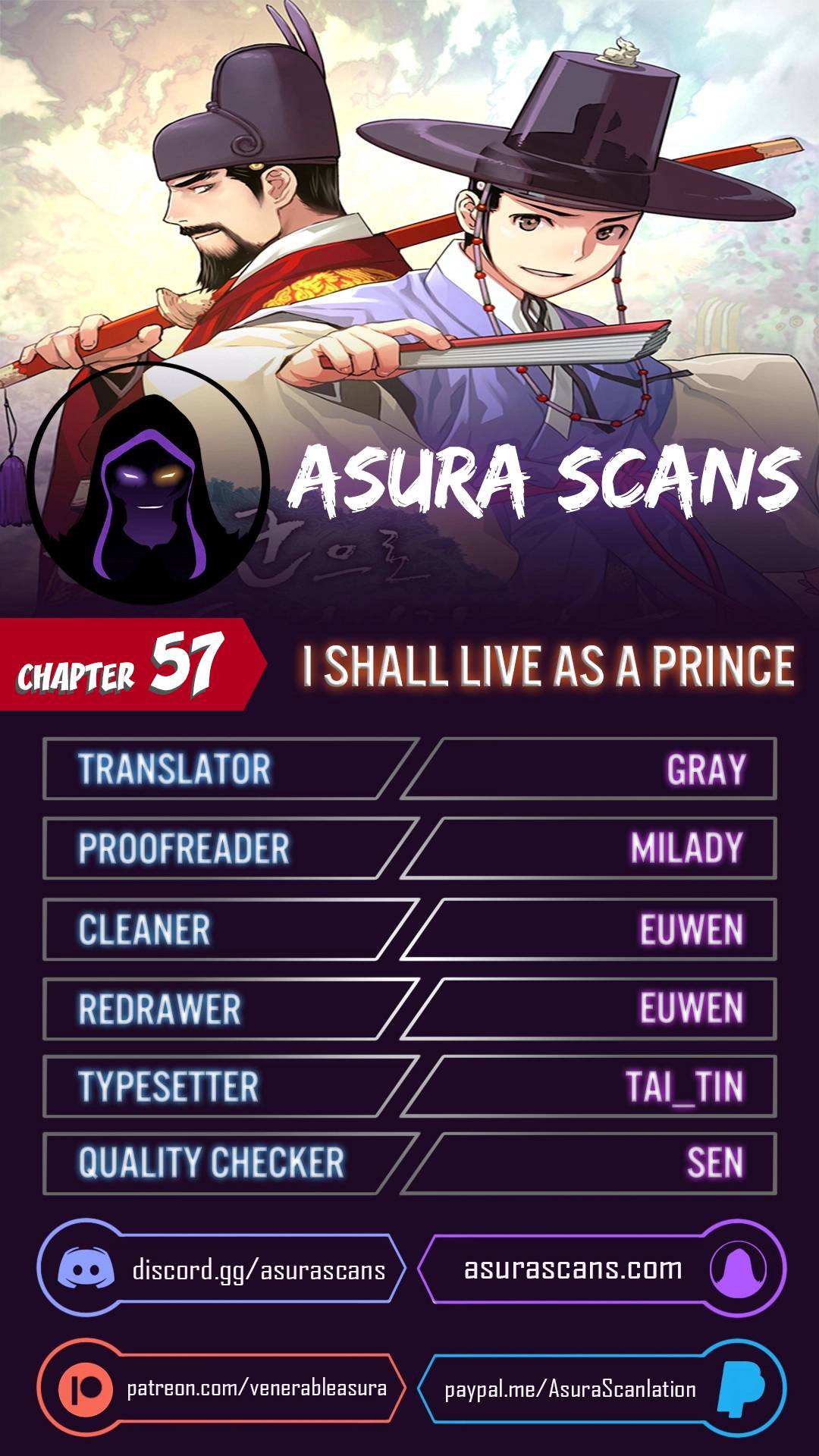 I Shall Live As A Prince - Chapter 57