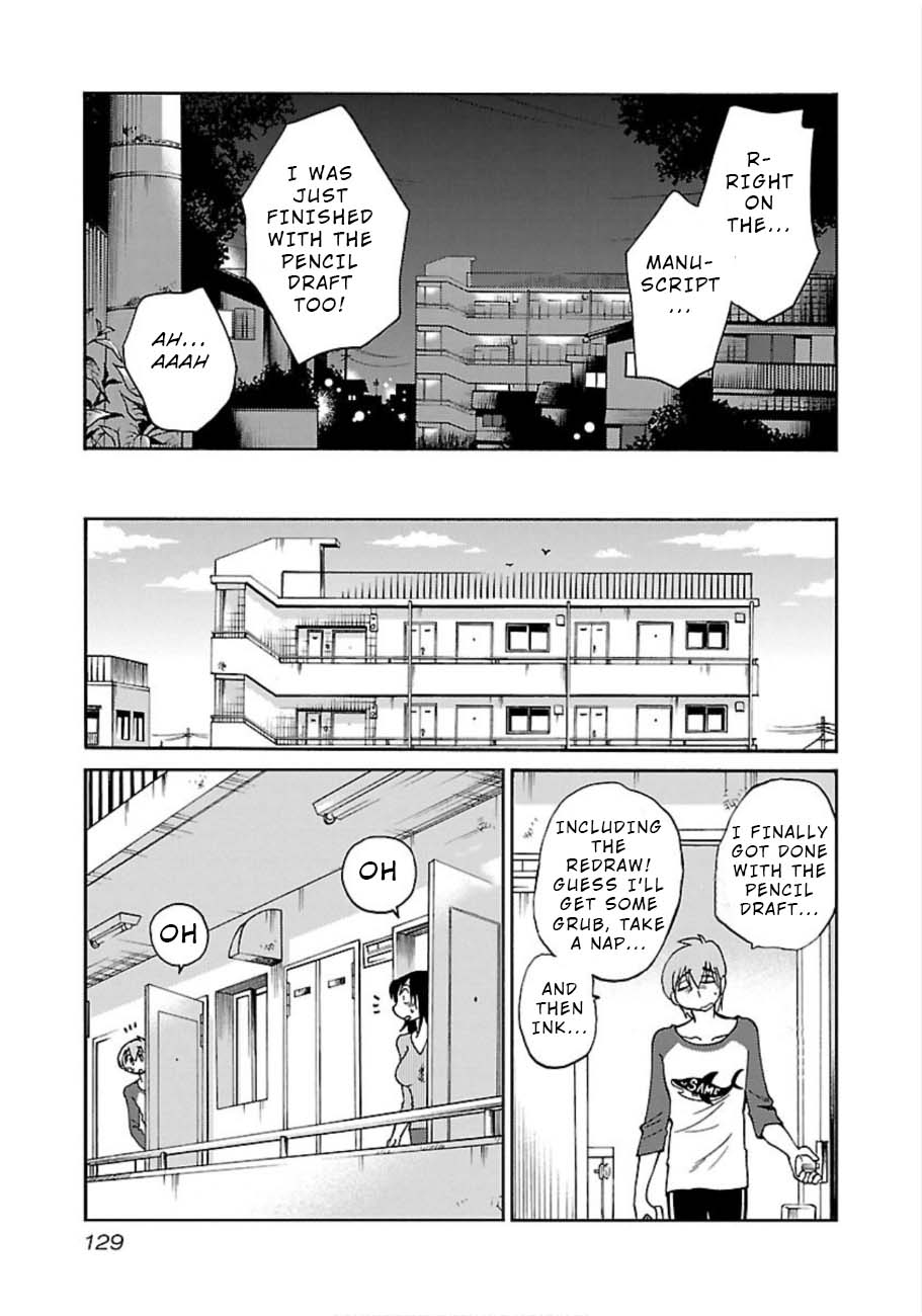 Rakujitsu No Pathos - Chapter 49: Gotta Redraw This Page, Huh?