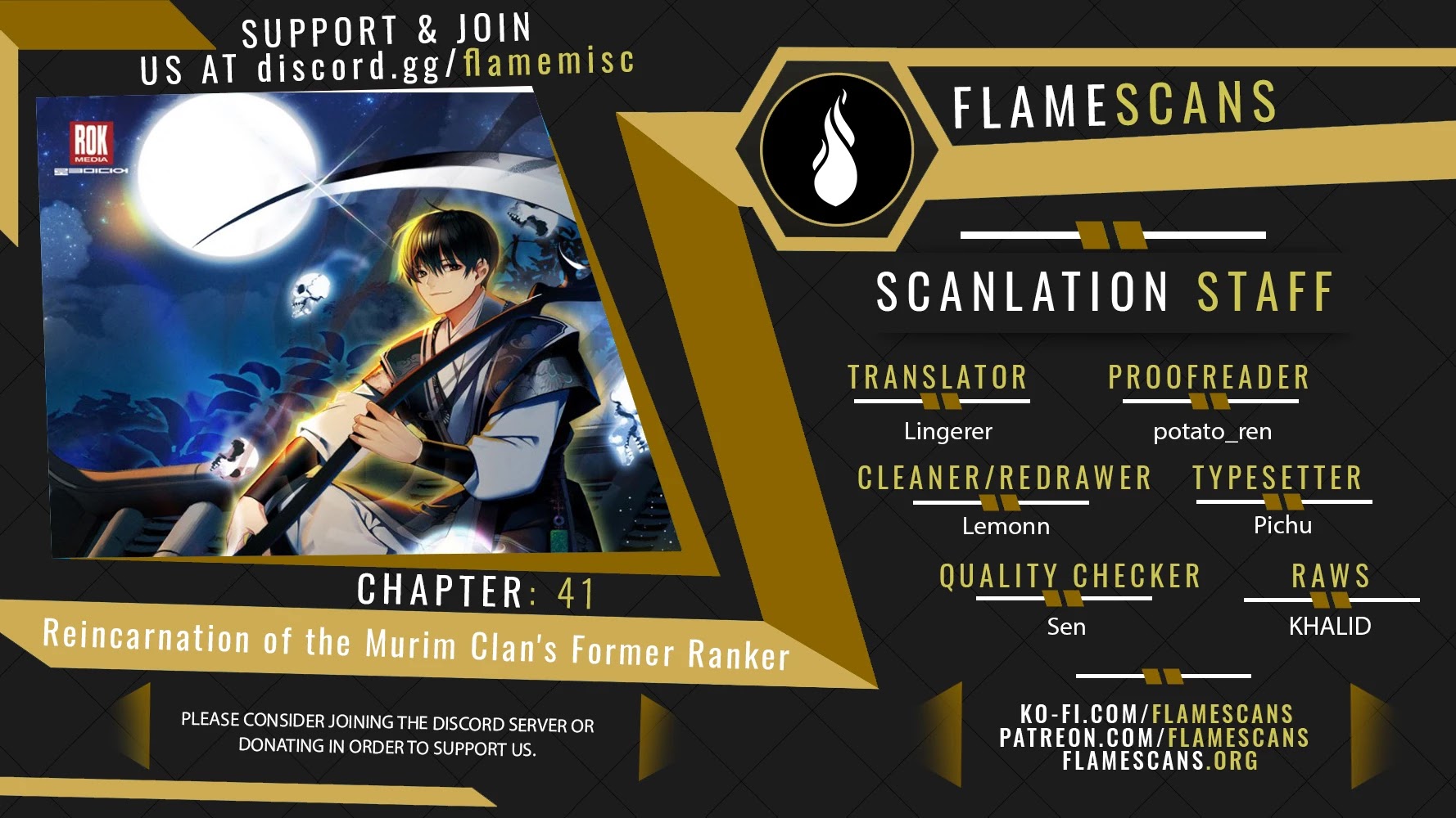 Reincarnation Of The Murim Clan's Former Ranker - Chapter 41