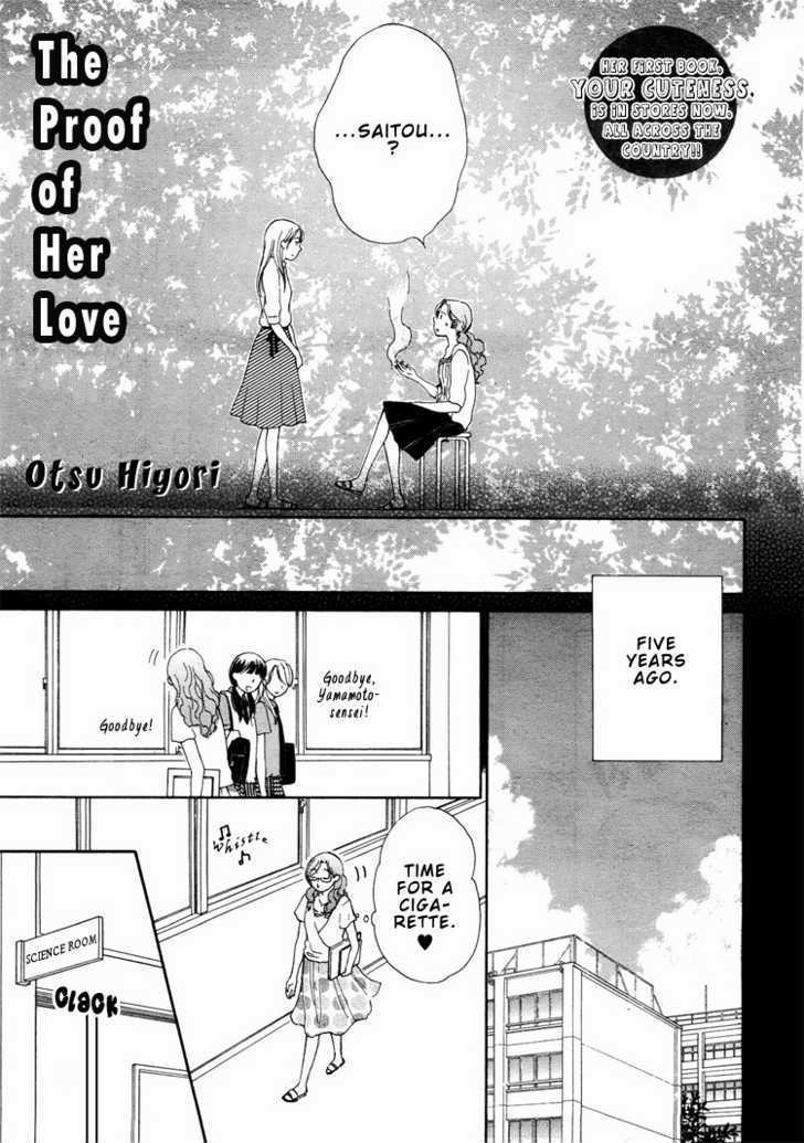 The Proof Of Her Love - Chapter 1