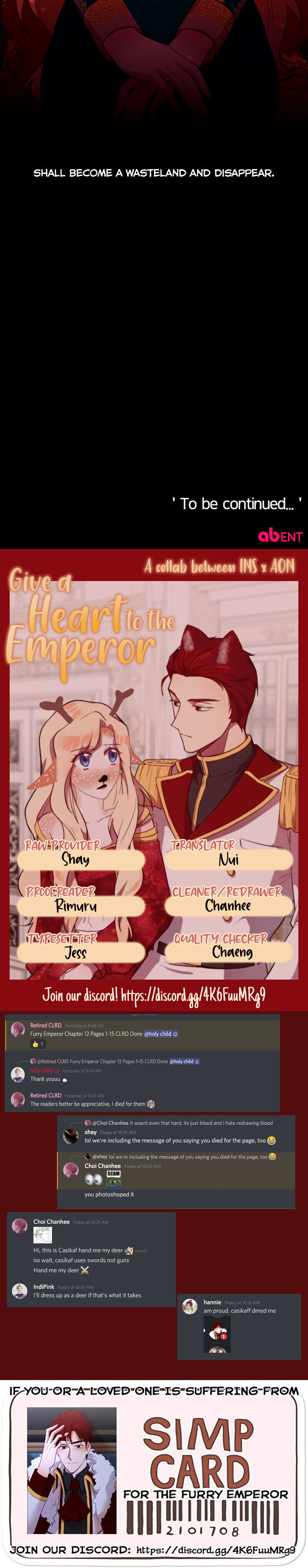 Give A Heart To The Emperor - Chapter 12