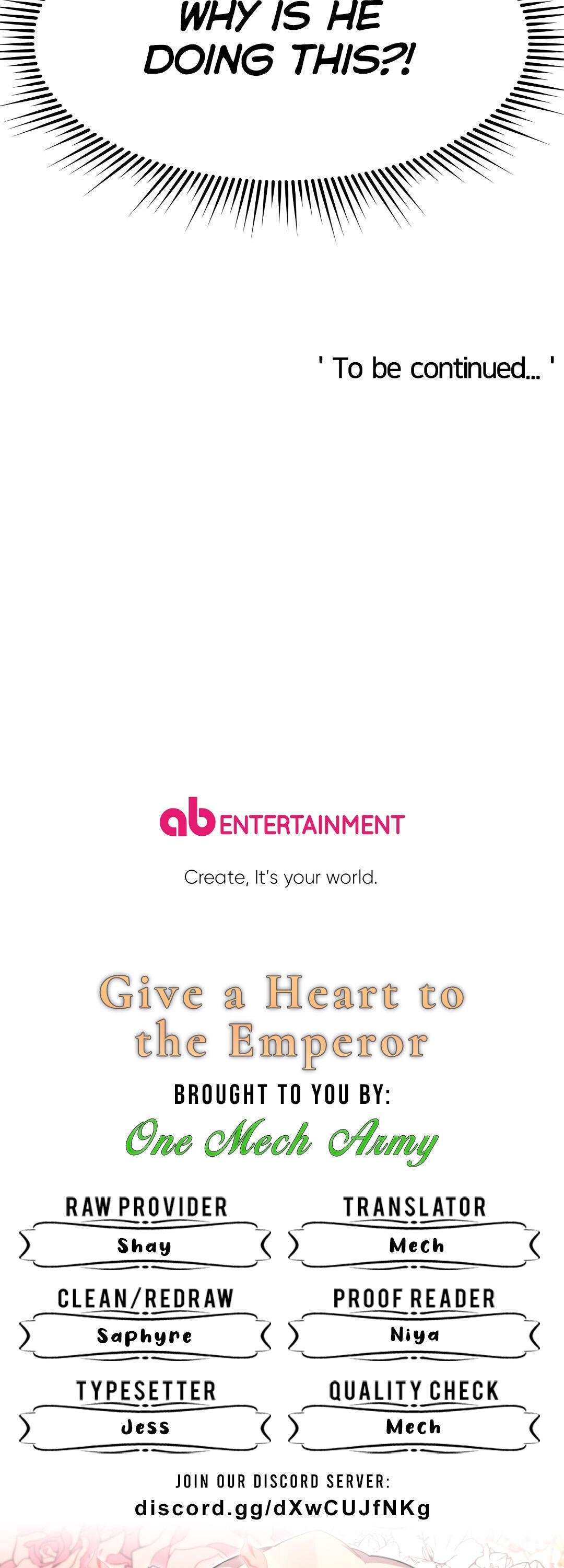 Give A Heart To The Emperor - Chapter 8