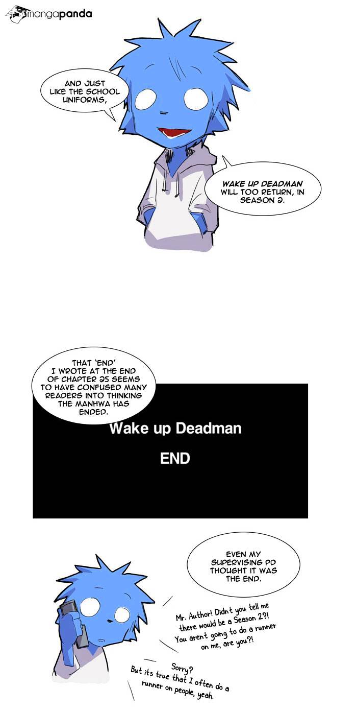 Wake Up Deadman - Chapter 27