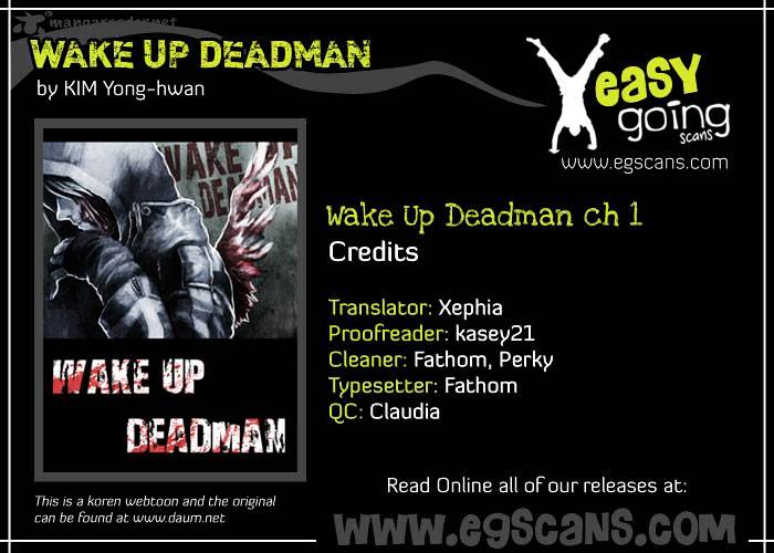 Wake Up Deadman - Chapter 1