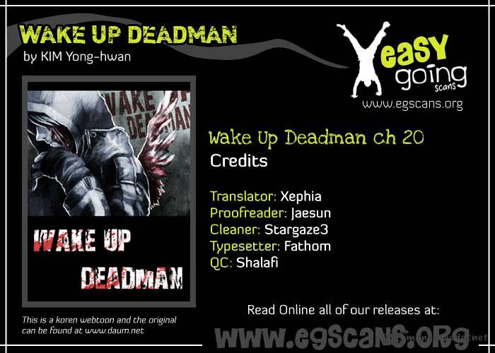 Wake Up Deadman - Chapter 20