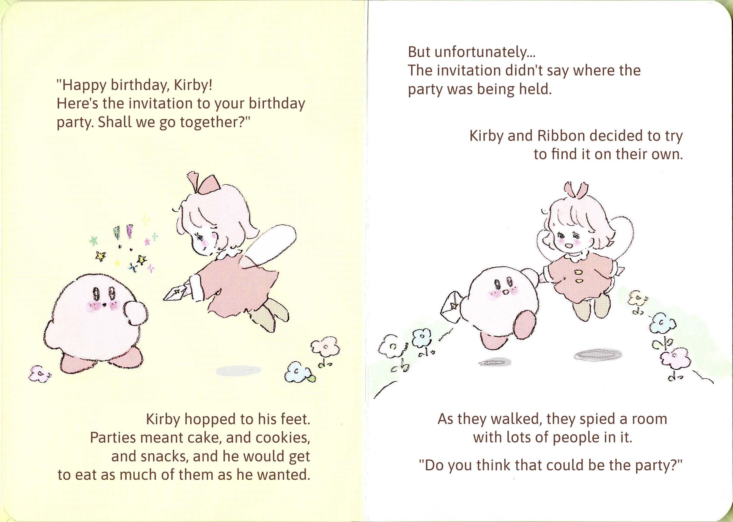 It's Kirby Time - Vol.8 Chapter : Kirby's Birthday