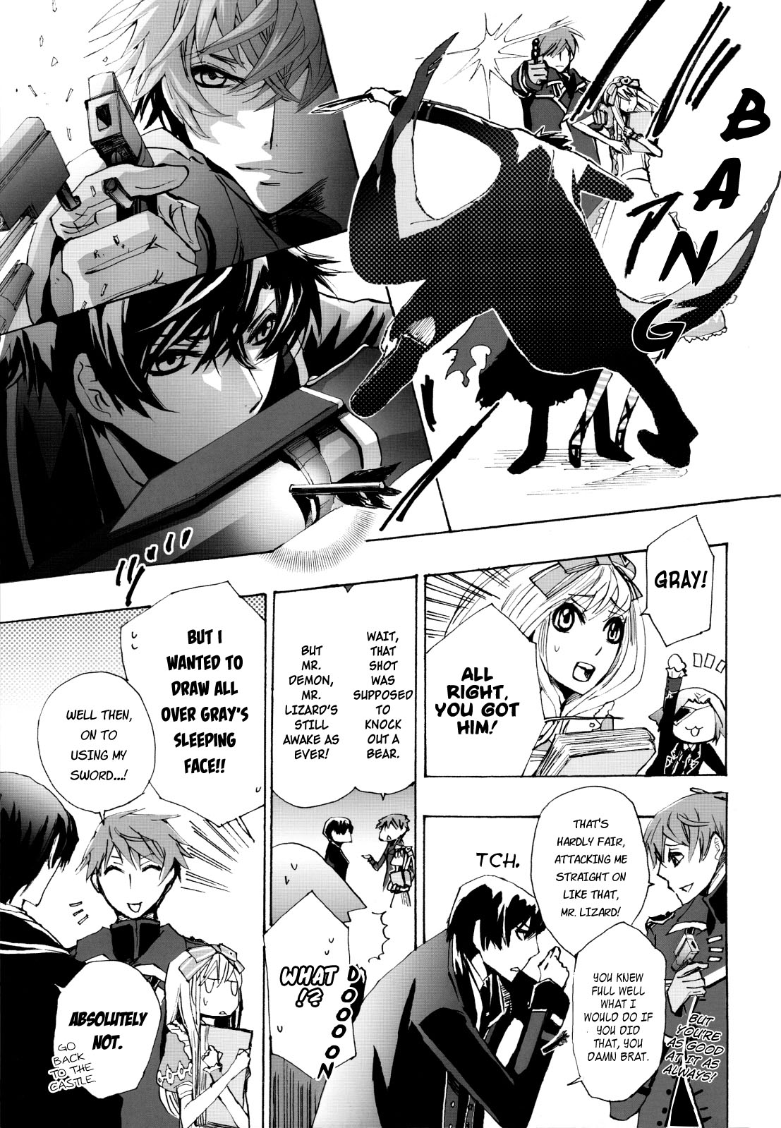 Joker No Kuni No Alice - Black X Gold (Anthology) - Vol.1 Chapter 2: That Which Cannot Be Said (Job)