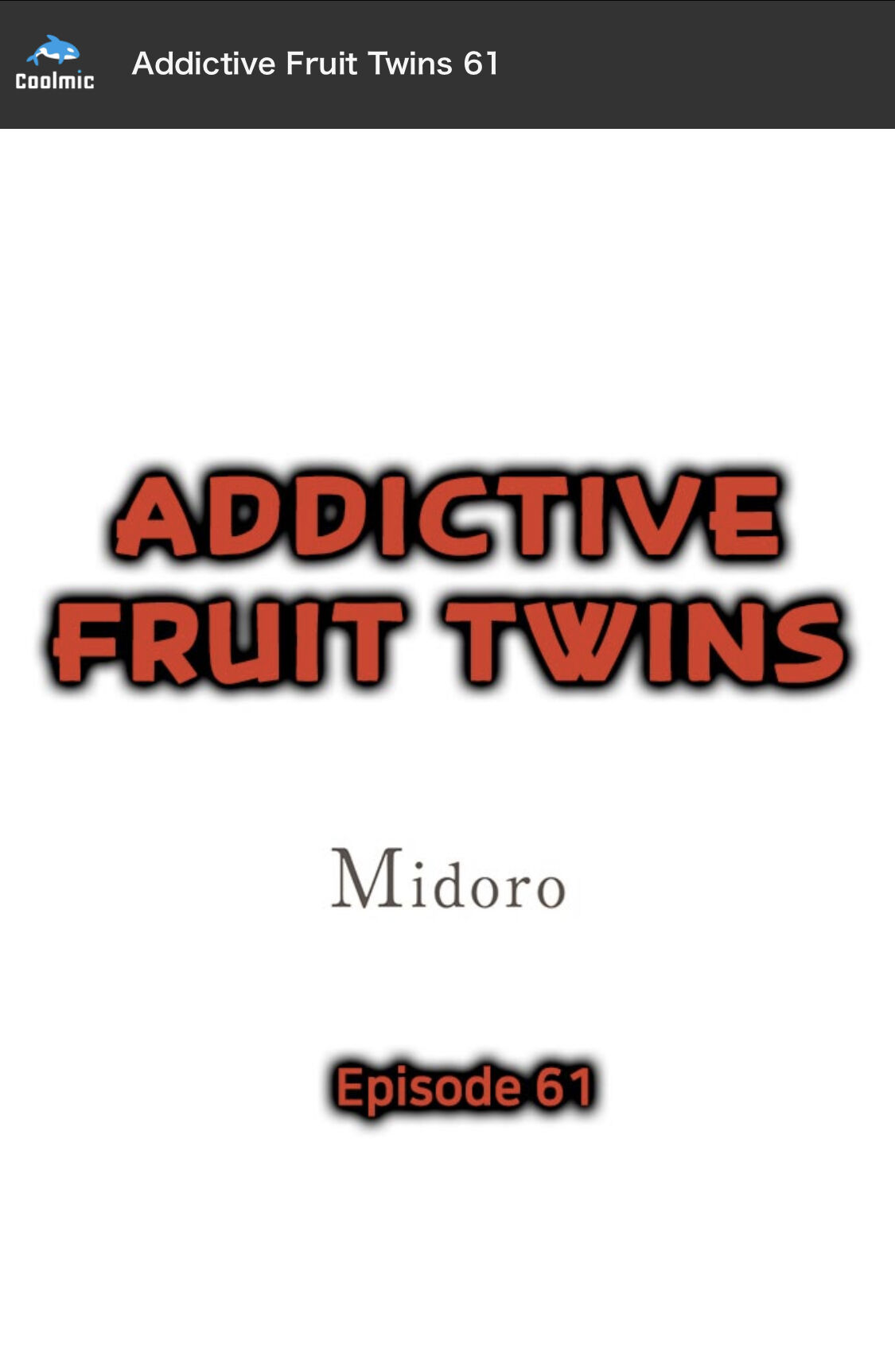 Addictive Fruit Twins - Chapter 61