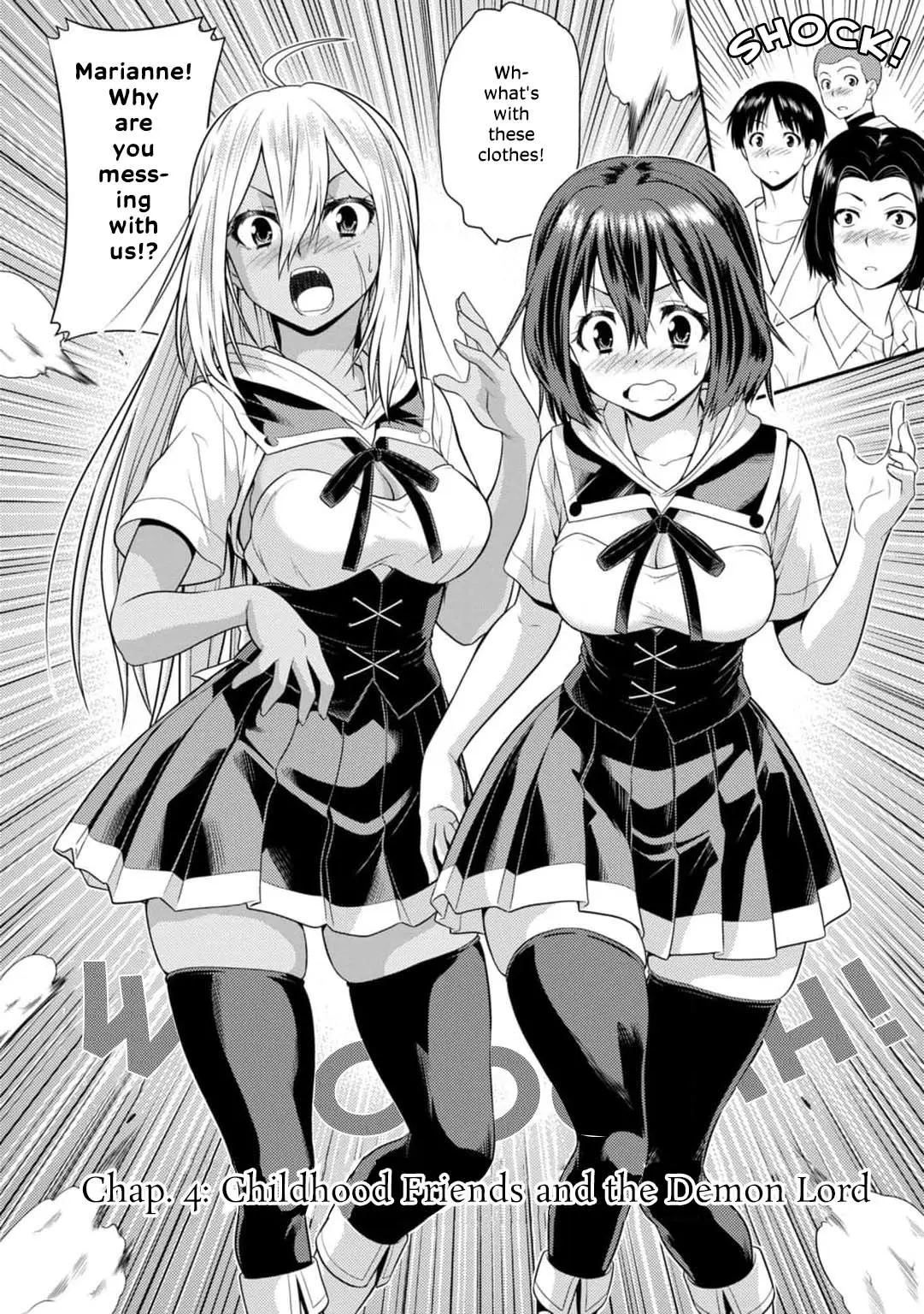 Vignette Witch! ~Joshi-Ka No Mahou To Isekai Seikatsu~ - Chapter 4: Childhood Friends And The Shadow Of The Demon Lord