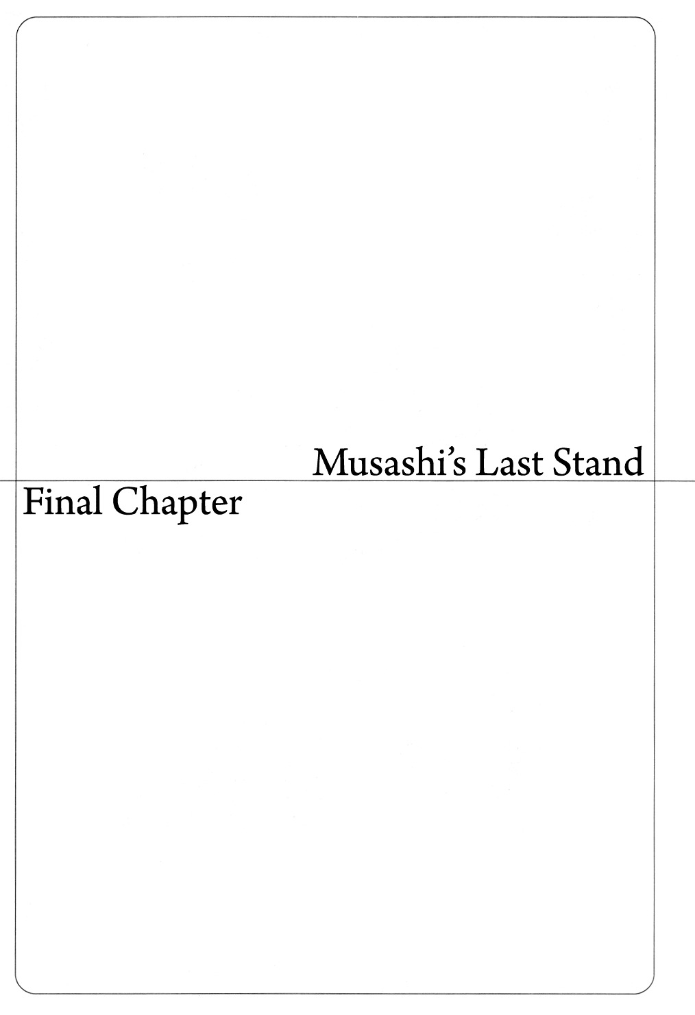 Getter Robo - Vol.2 Chapter Final : Musashi's Last Stand