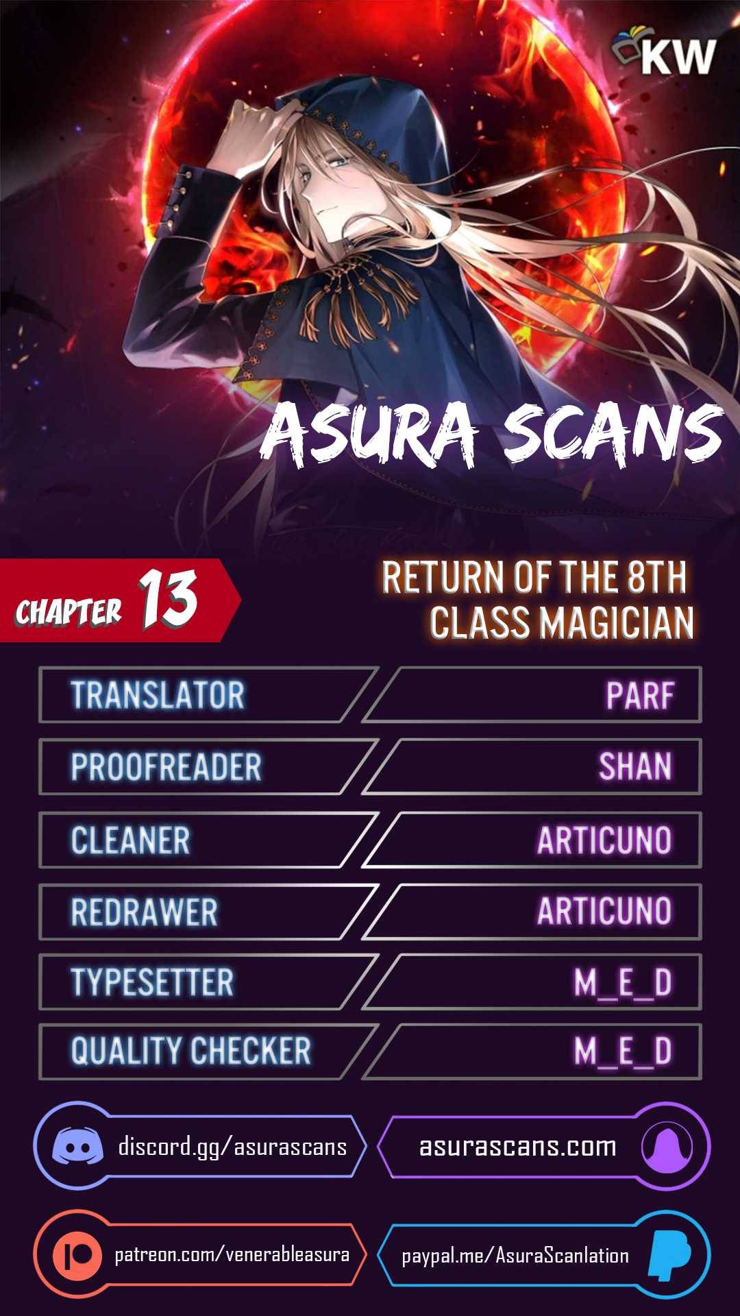 The Return Of The 8Th Class Magician - Chapter 13