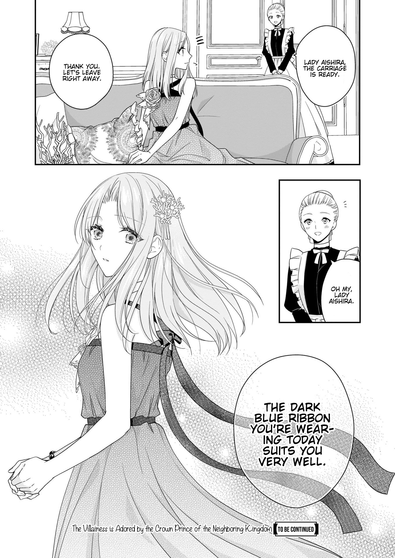 The Villainess Is Adored By The Crown Prince Of The Neighboring Kingdom - Vol.6 Chapter 23