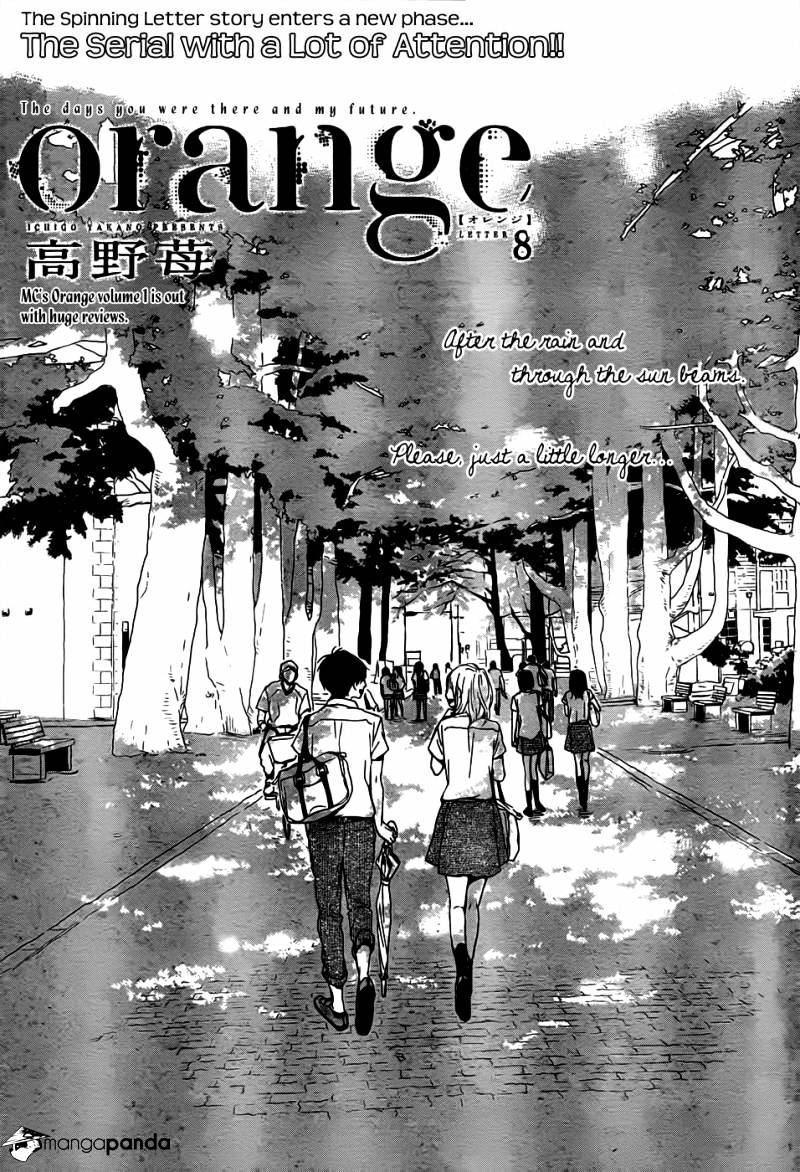 Orange (Takano Ichigo) - Chapter 8